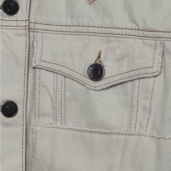 Urban Outfitters Colorblock Jean Jacket - Picture 7 of 10